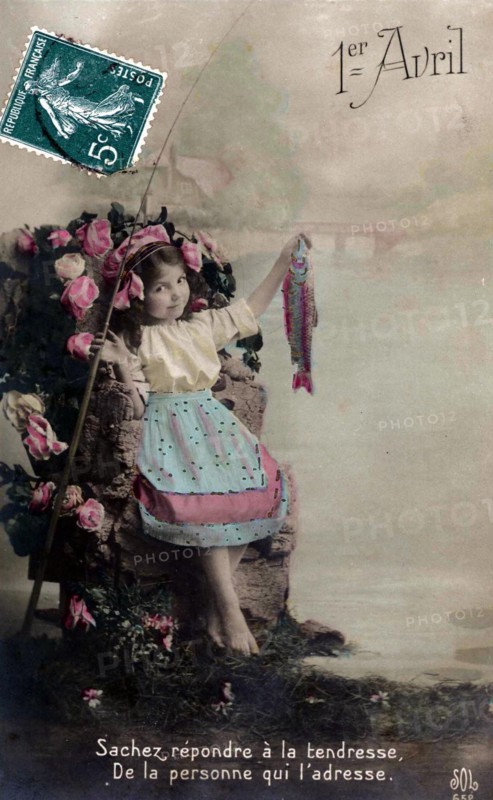 Post card for April 1st