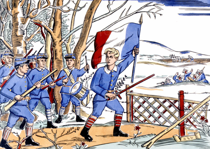 Marechal Petain imagery