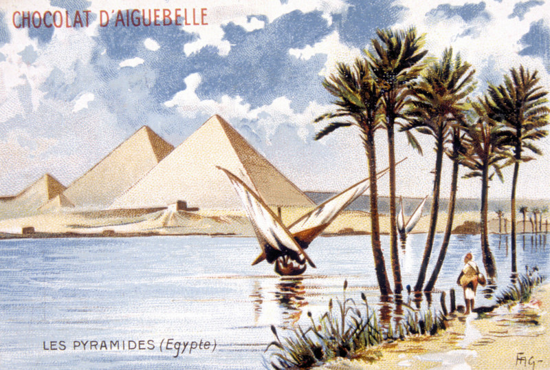 Pyramids of Egypt, advertisement