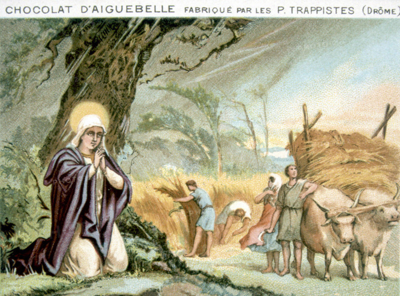 The life of Saint Genevieve, advertisement