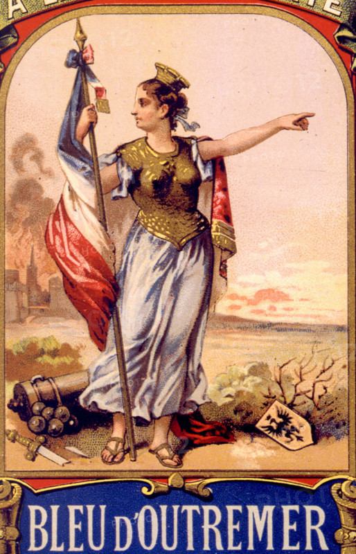 Allégorie de la République, publicité