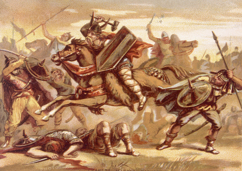 Charles Martel, advertisement