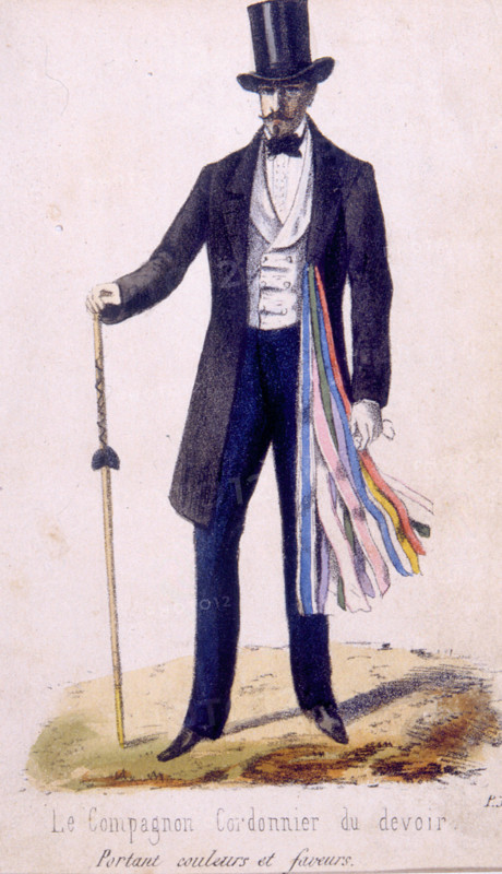 Guilding of the 19th century, illustrations