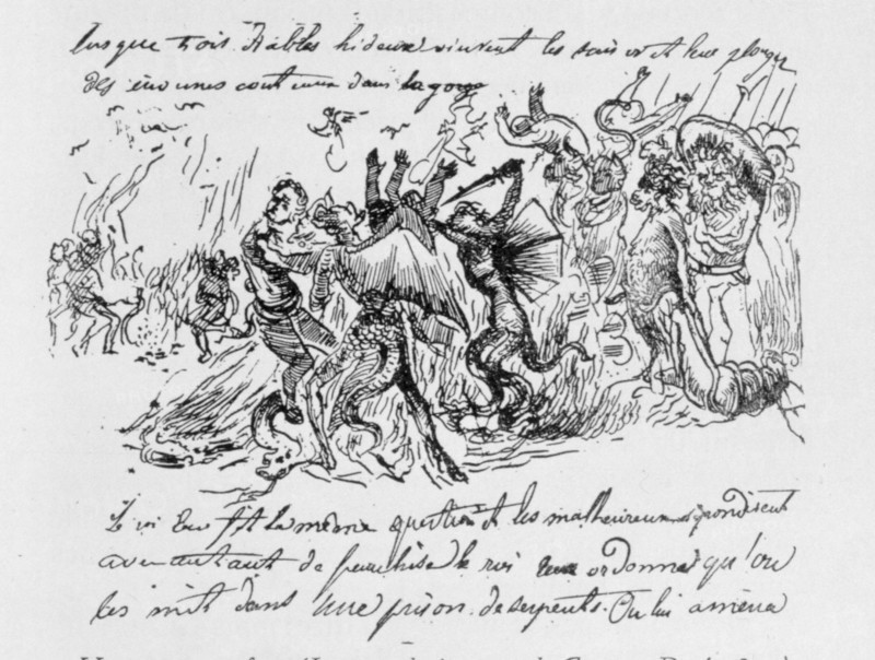 Voyage aux Enfers, illustration de Gustave Doré