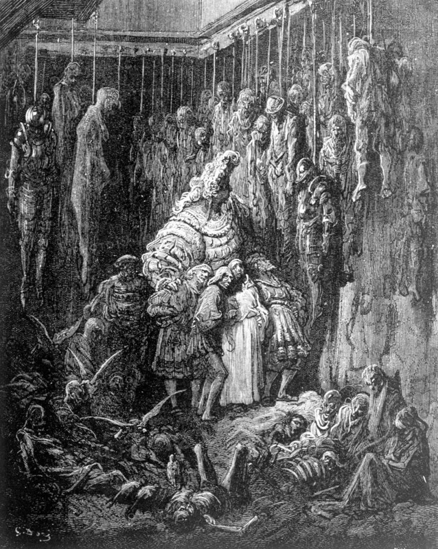 Rabelais, illustration by Gustave Doré
