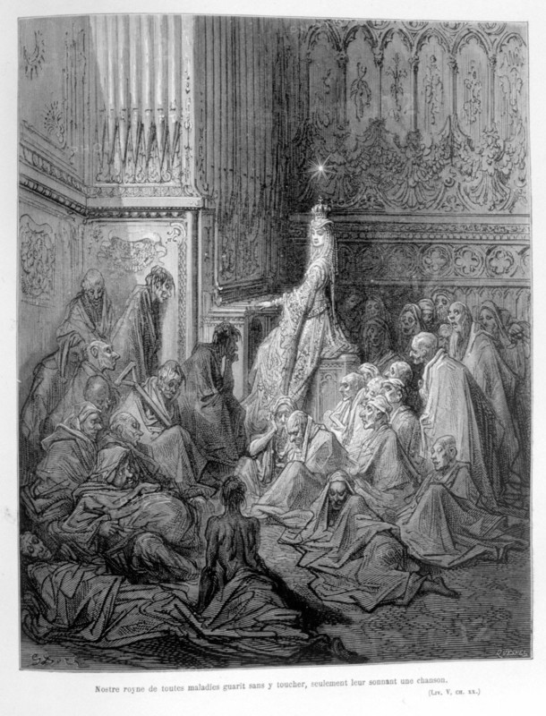 Rabelais, illustration by Gustave Doré