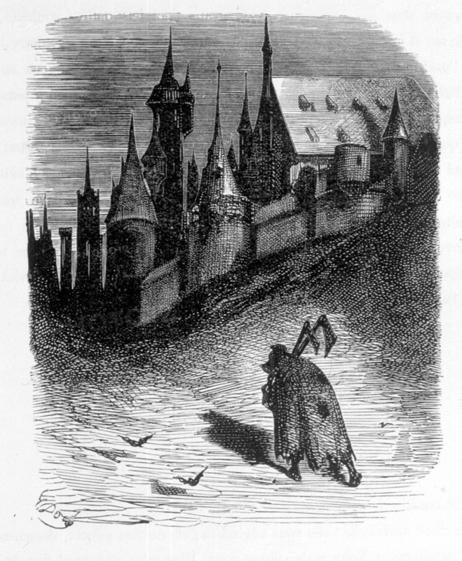 Rabelais, illustration de Gustave Doré