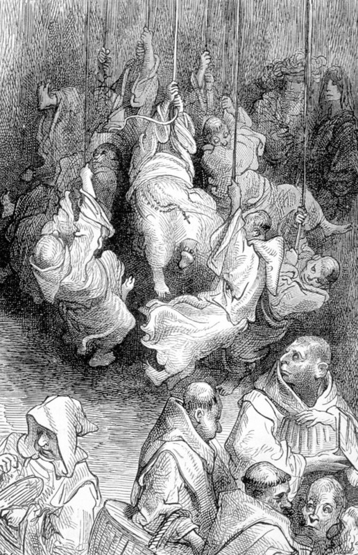 Rabelais, illustration by Gustave Doré