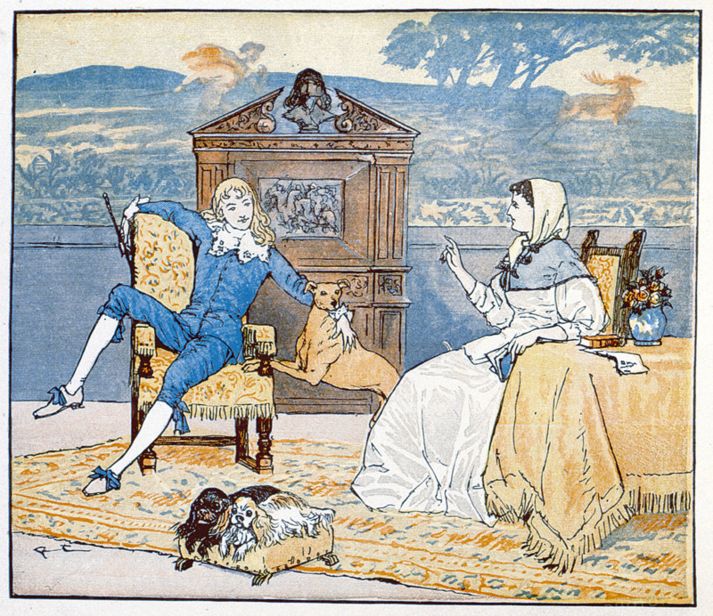 Song illustration by Randolph Caldecott