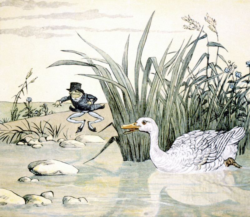 Song illustration by Randolph Caldecott