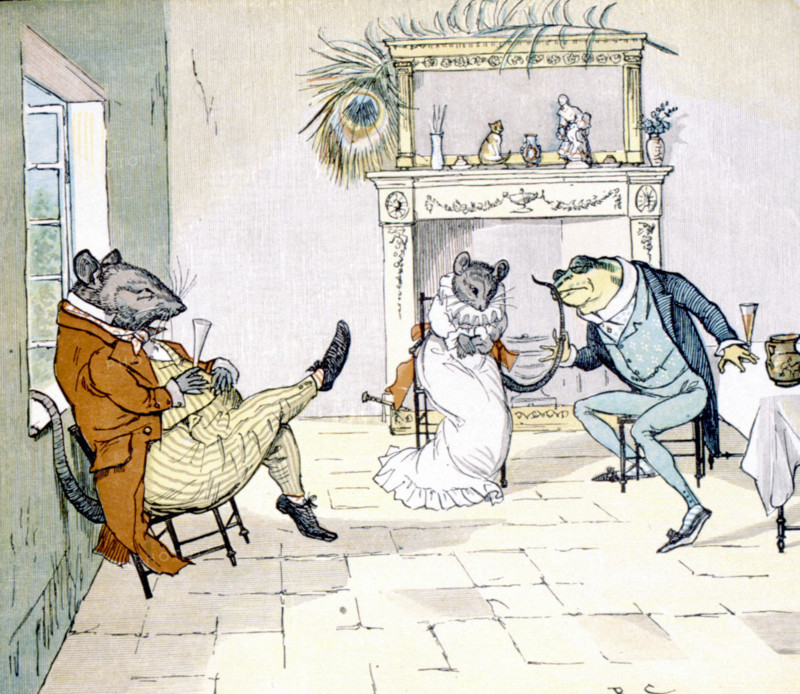 Song illustration by Randolph Caldecott