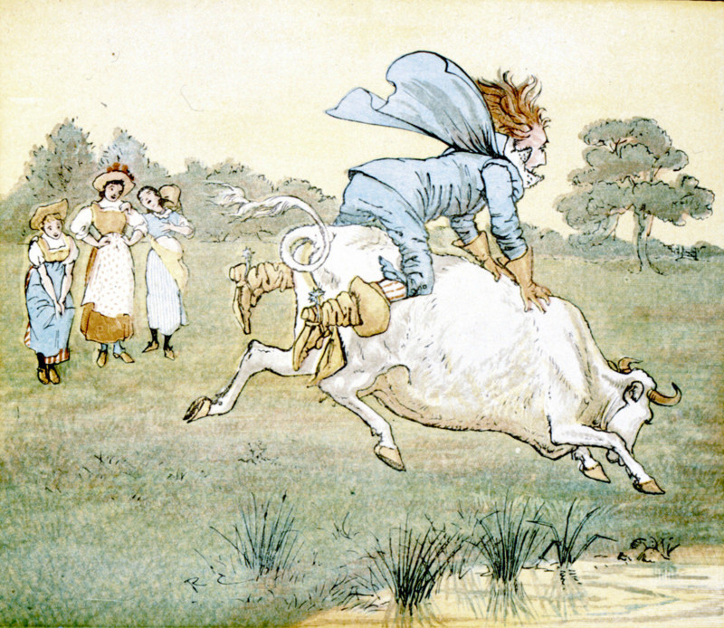 Song illustration by Randolph Caldecott