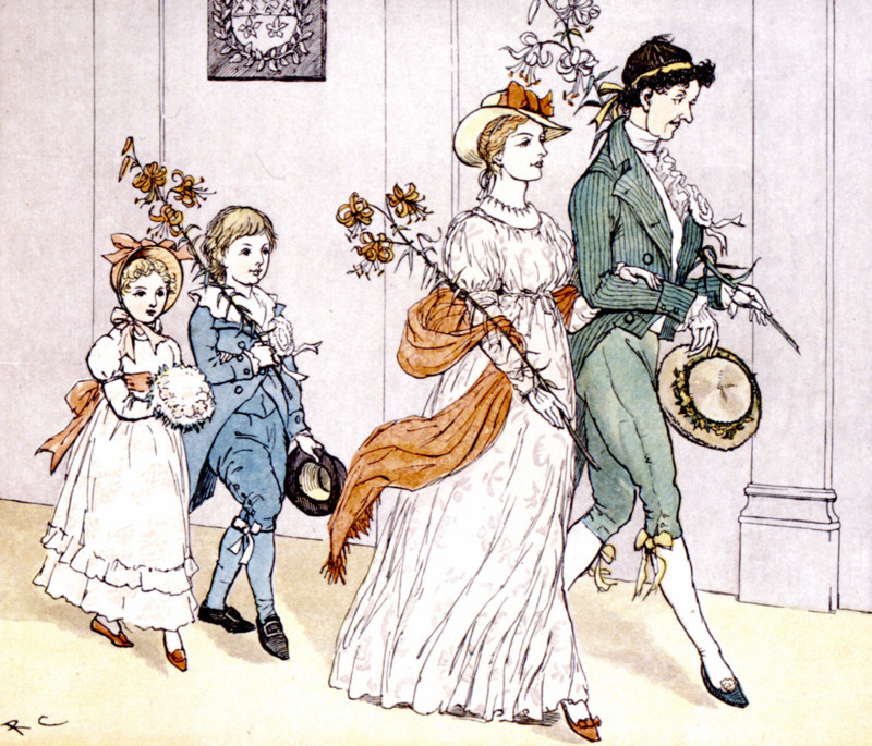 Song illustration by Randolph Caldecott