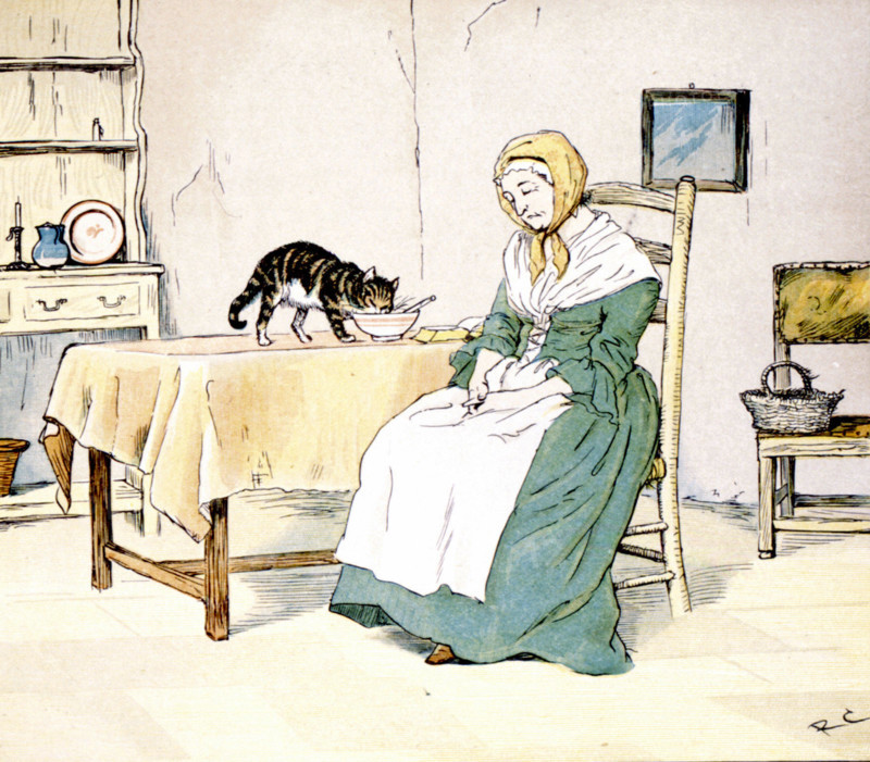 Song illustration by Randolph Caldecott