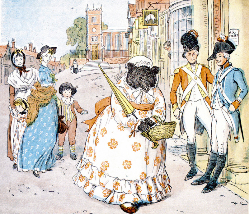 Song illustration by Randolph Caldecott