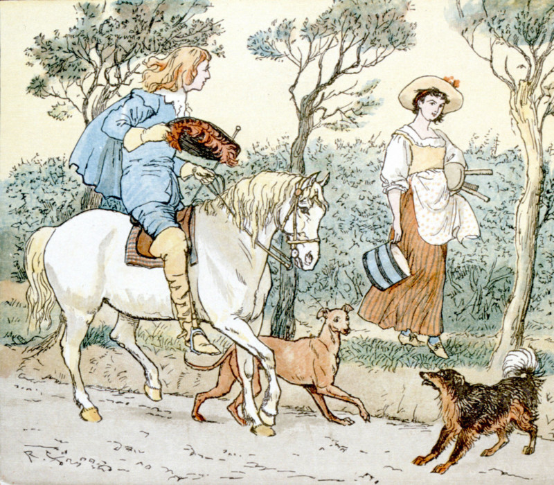 Song illustration by Randolph Caldecott