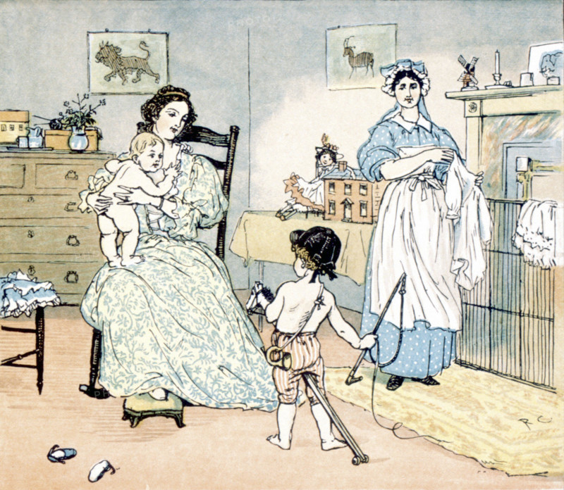 Song illustration by Randolph Caldecott