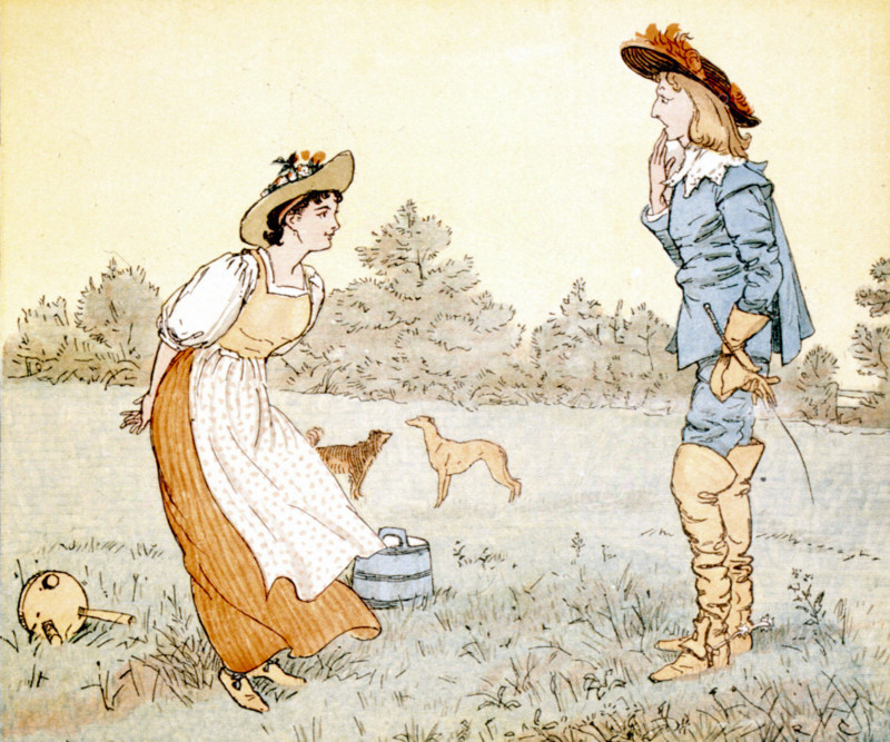 Song illustration by Randolph Caldecott