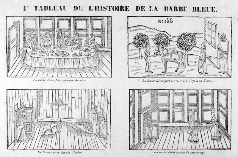 Tale by Charles Perrault, Blue Beard