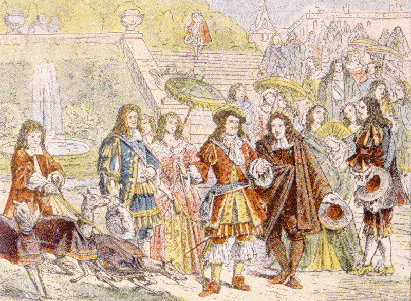 Louis XIV, 19th century illustrations