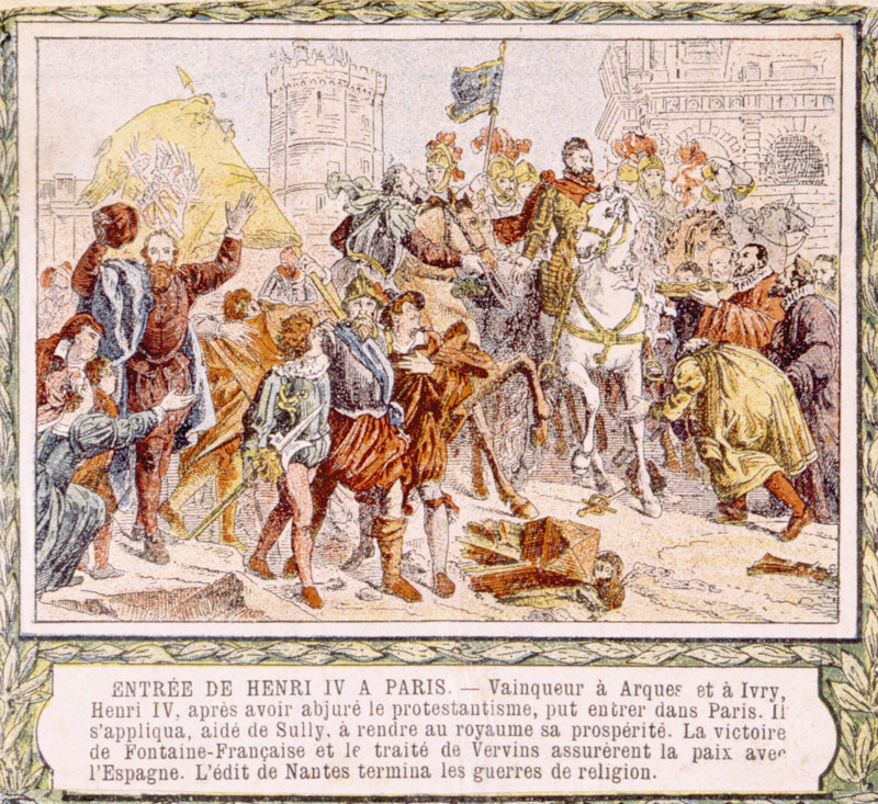 Henry IV, illustrations from the 19th century