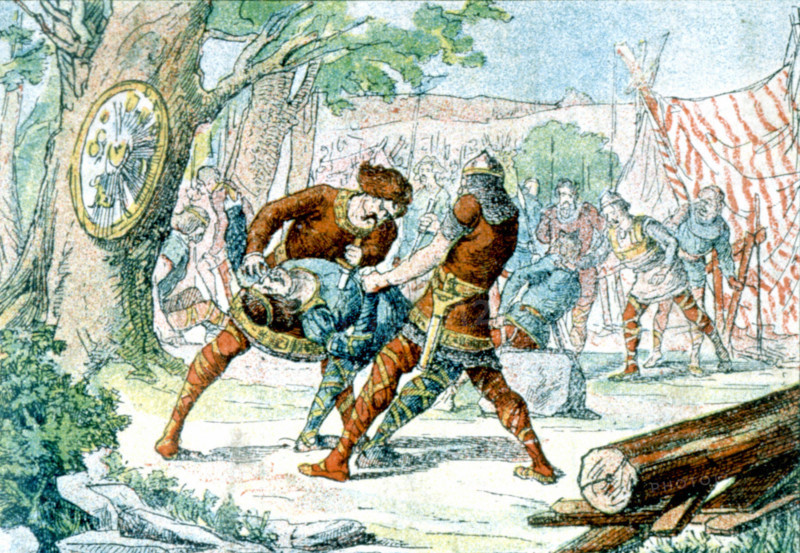 Sigebert 1er, illustrations
