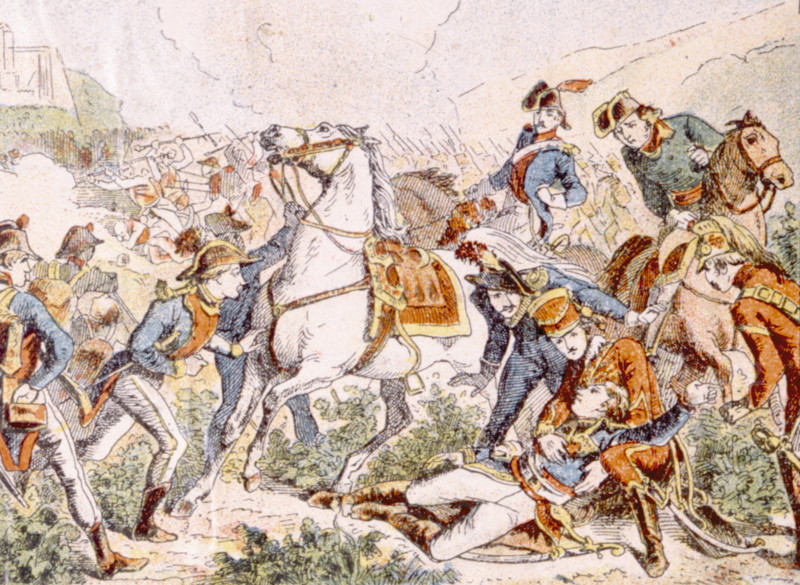 Desaix, bataille de Marengo, illustrations