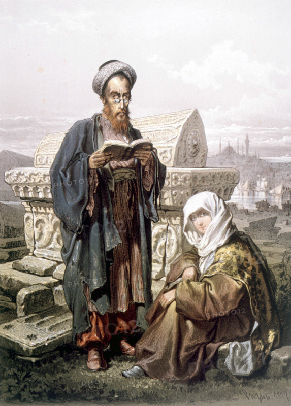 Couple de juifs, par Preziosi