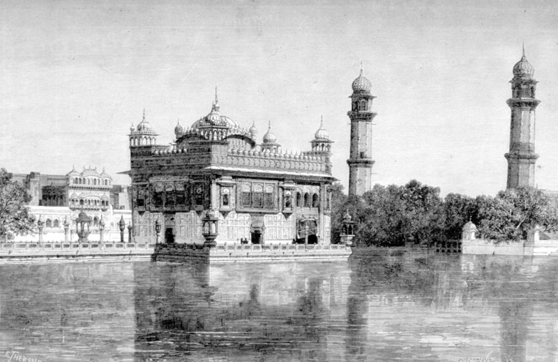 The great temple of Amristir and Lamrita-Sara or the lake of immortality