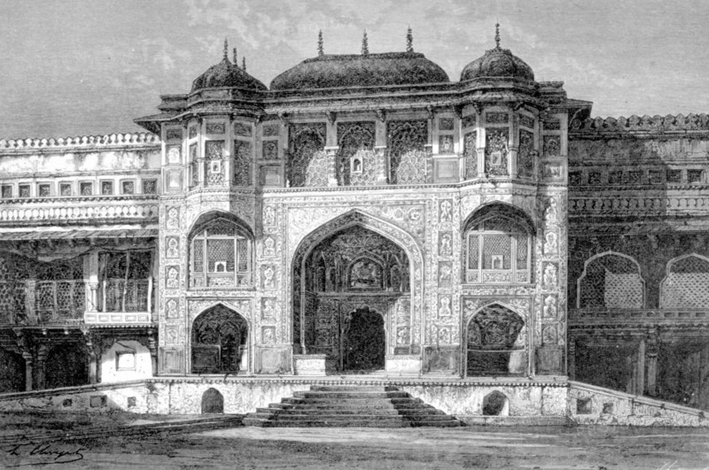 Sowae door in the Amber palace