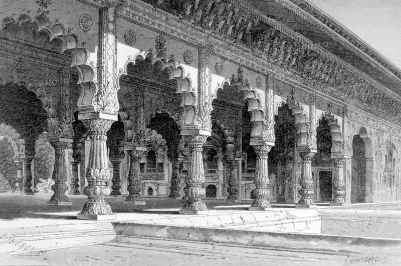 Dewani Khas pavillion, in Digh