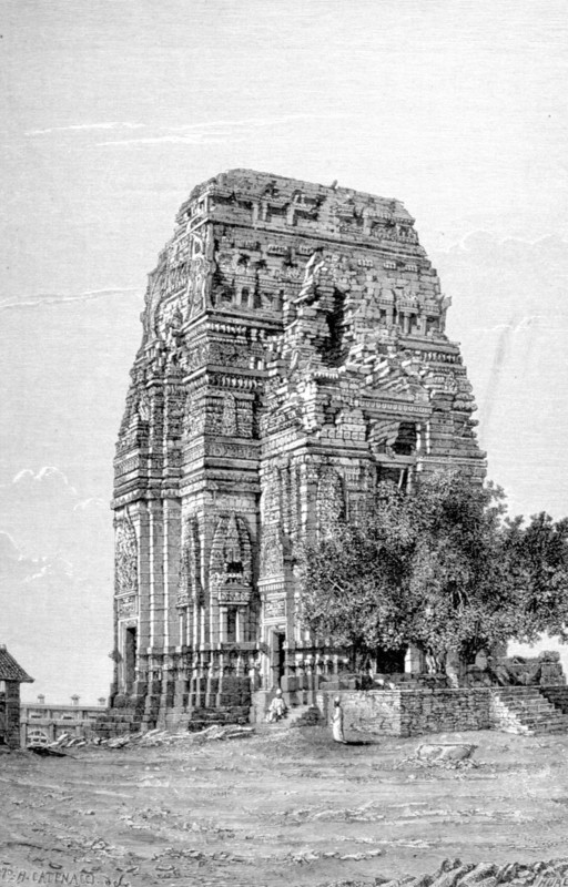 Le temple Vihara dans la forteresse de Gwalior