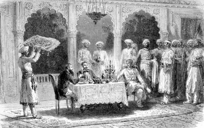 Dinner at the Rais of Myhere