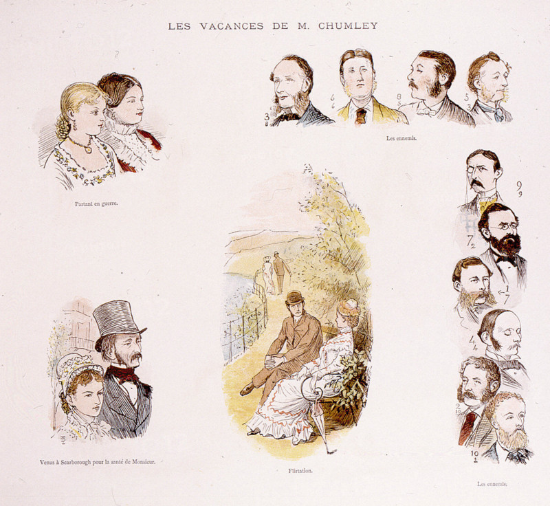 Scènes humoristiques, illustration de Randolph Caldecott