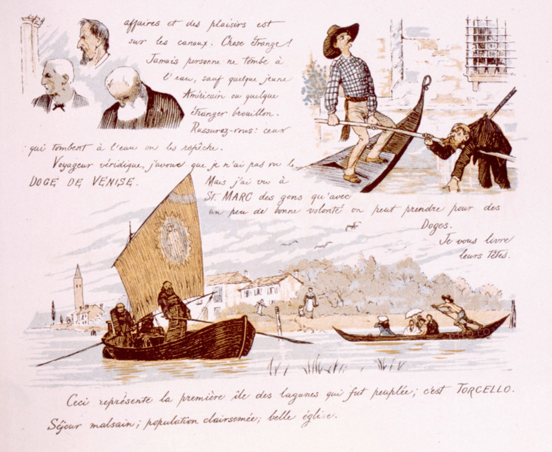 Humorous scenes, illustration by Randolph Caldecott