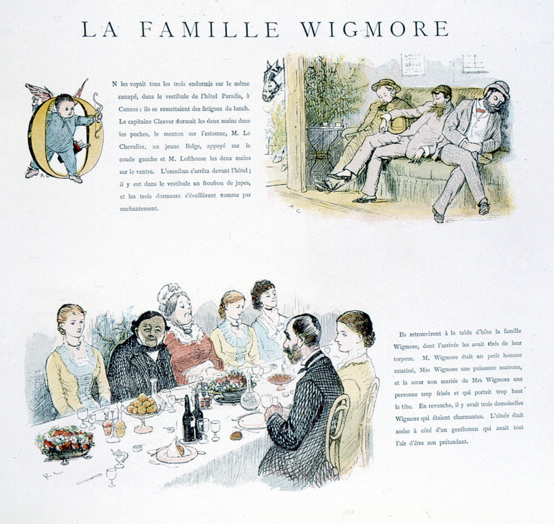 Scènes humoristiques, illustration de Randolph Caldecott
