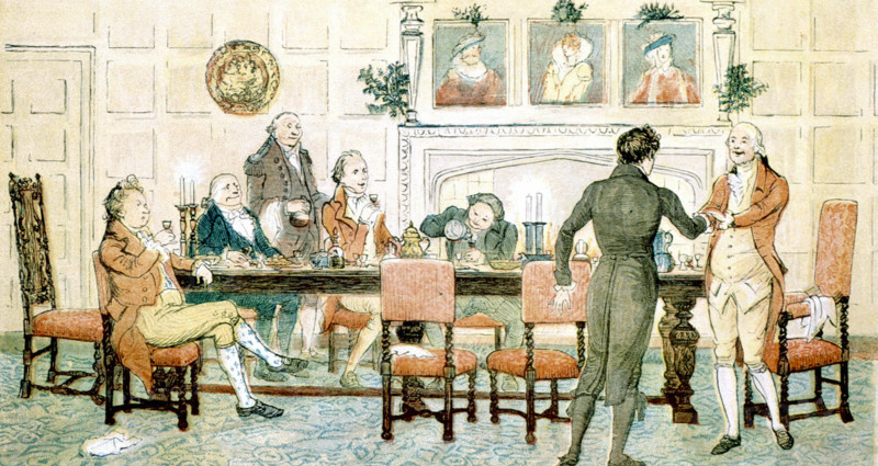 Humorous Scenes, illustration by Randolph Caldecott