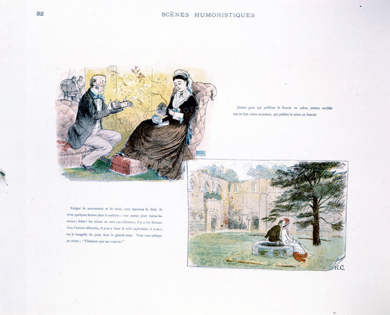 Humorous Scenes, illustration by Randolph Caldecott