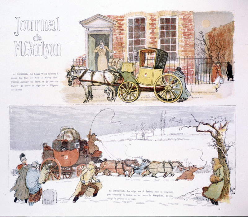 Humorous Scenes, illustration by Randolph Caldecott