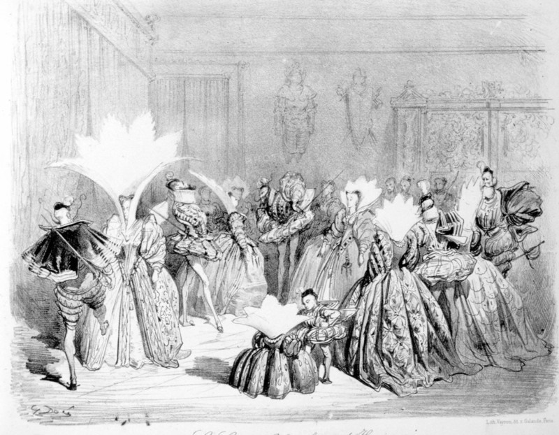 Danse, la gigue, illustration