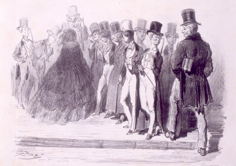 Métaphore de Gustave Doré, illustration