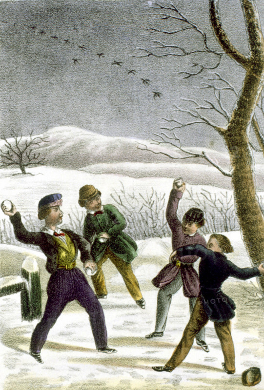 Scène de loisir, illustration