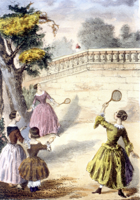 Leisure scene, illustration