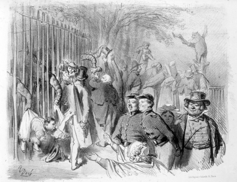 Gallish folies from Roman times to the Present Day, illustration by Gustave Doré