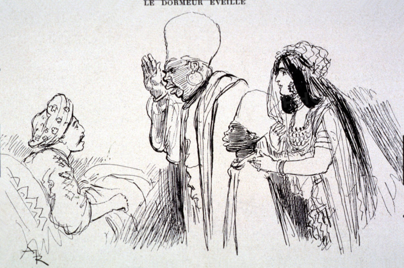 Tales of the Thousand and One Nights, illustrations by Robida