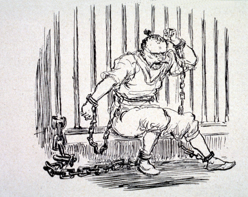 Conte des Milles et une Nuits - Illustration de Robida