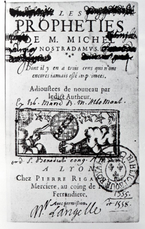 Prophecies by Nostradamus
