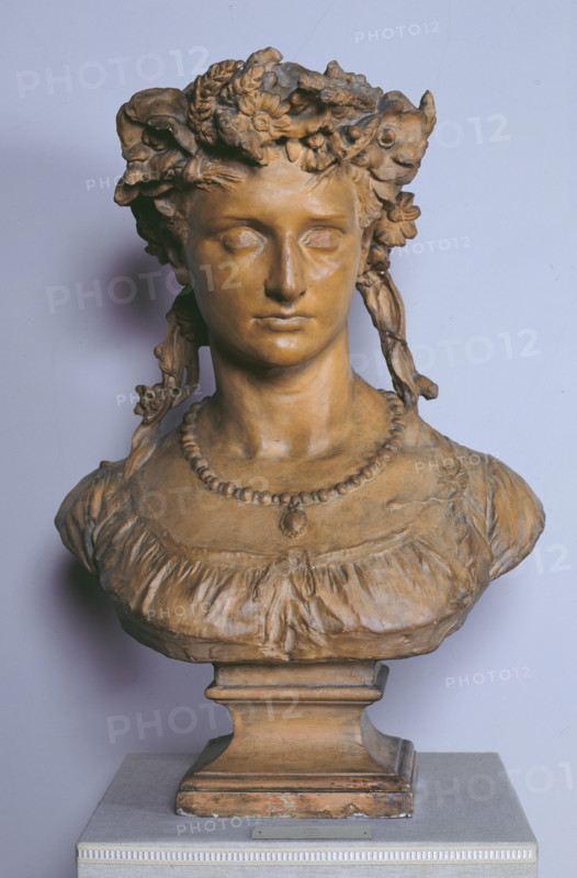 Portrait of a woman, by Carpeaux