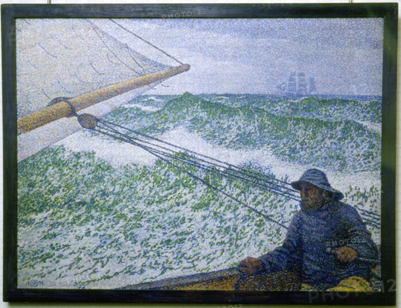 Van Rysselberghe, The Man at the Helm
