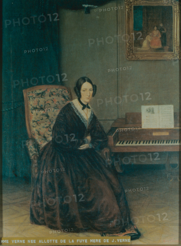 Madame Allotte de la Faye, mother of Jules Verne